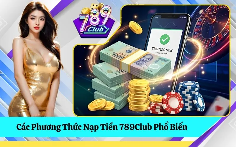 Các Phương Thức Nạp Tiền 789Club Phổ Biến